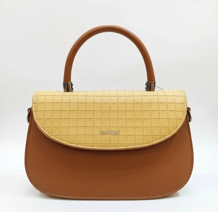 Fashion Dual-Tone Satchel
