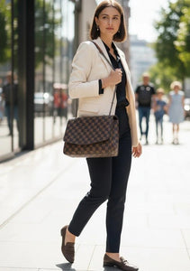 LV Patterned Textured Bags 2pc