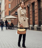 Fashion Dual-Tone Satchel