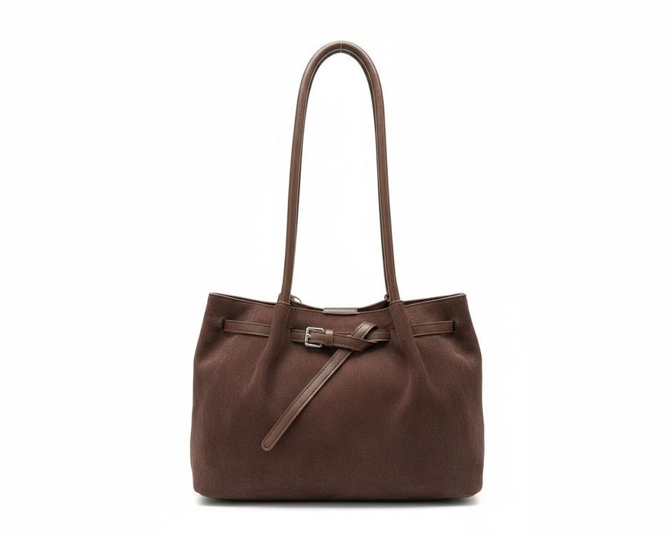 Slouchy Suede Tote