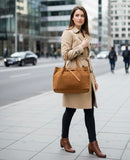Slouchy Suede Tote